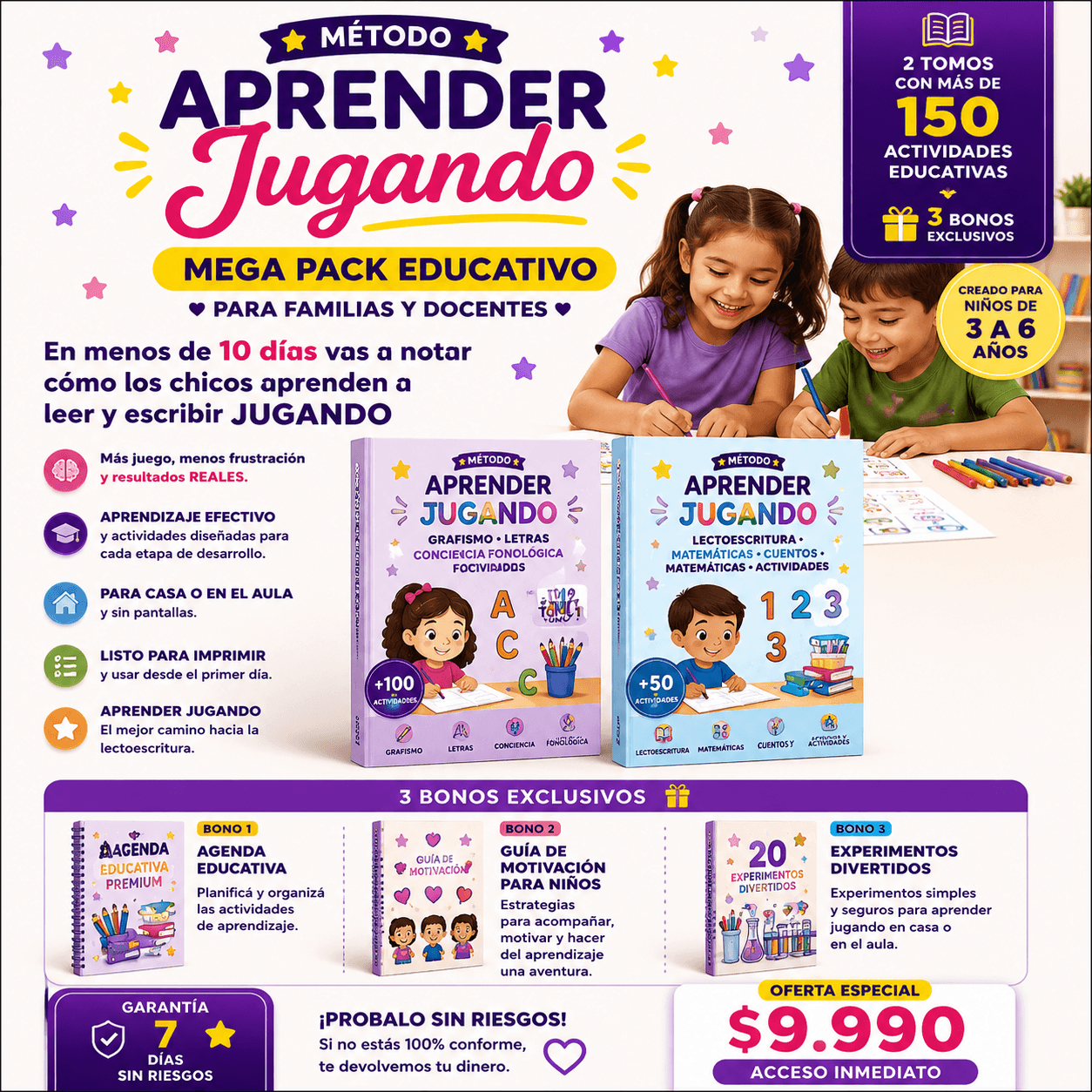 🌈Método Mega Pack Educativo Infantil